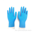 Blaue puderfreie sterile medizinische Handschuhe in Lebensmittelqualität